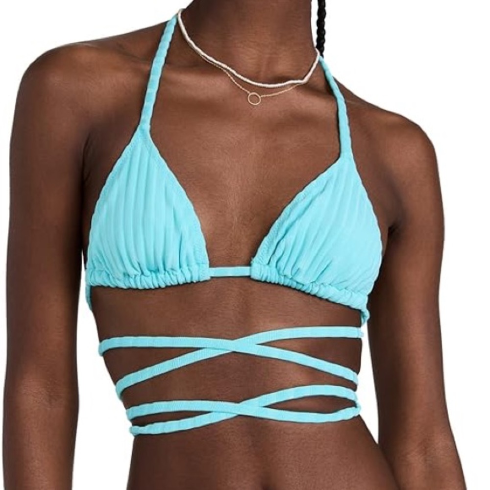 BNWOT solid & striped alexia bikini
